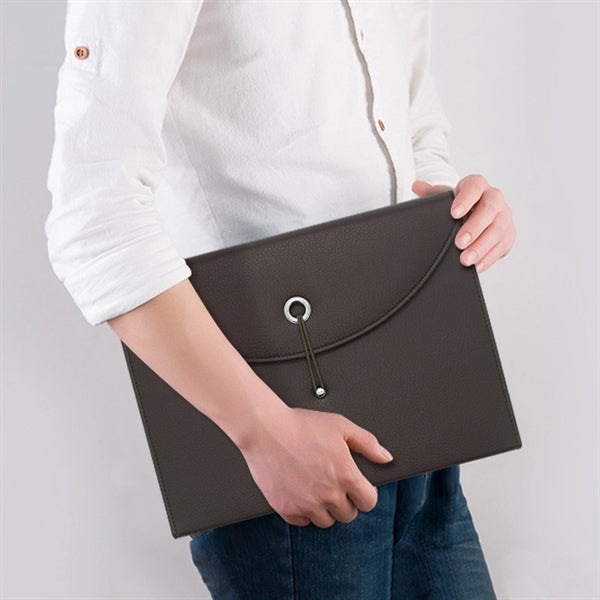 Expanding File Folders PU Leather