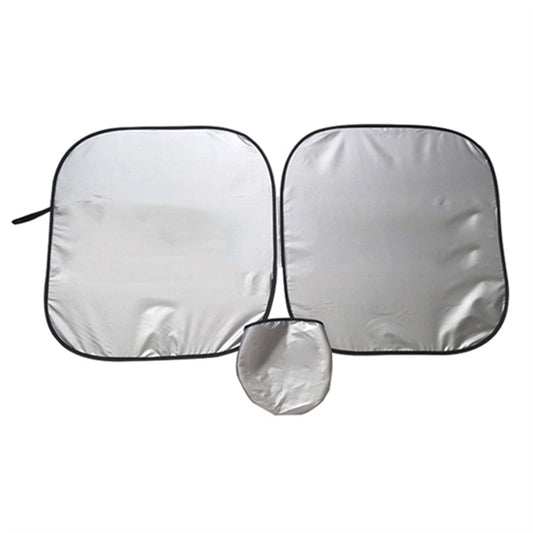 Collapsible Car Windshield Sunshade
