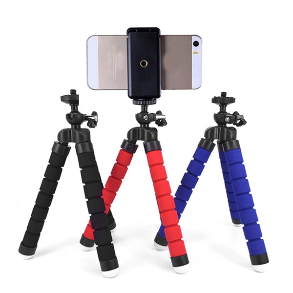 Mini Flexible Sponge Octopus Phone Tripod Holder
