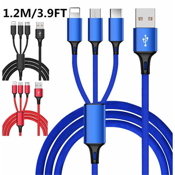 3 in 1 USB Mobile Phone Cable