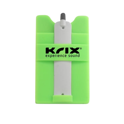 Silicone Wallet with Stylus Stand