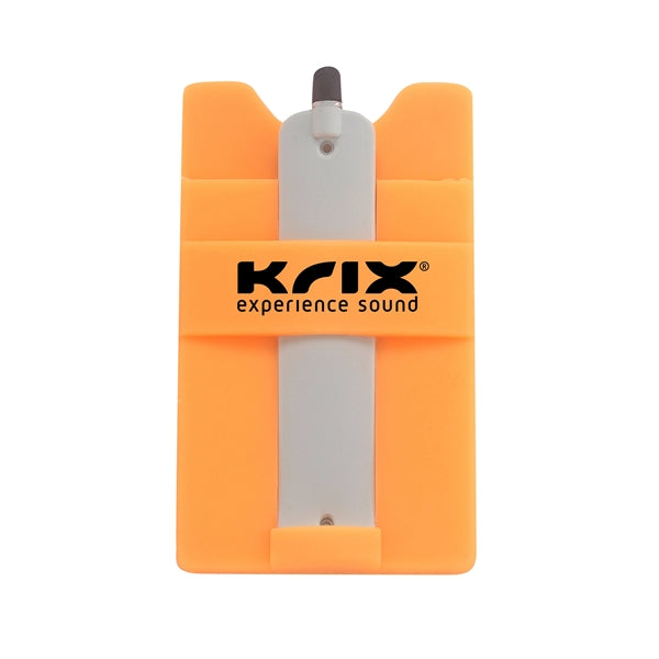 Silicone Wallet with Stylus Stand
