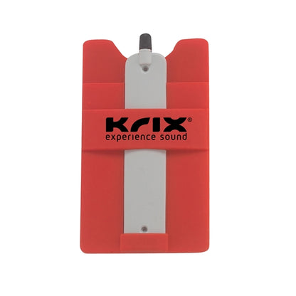 Silicone Wallet with Stylus Stand