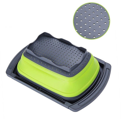 Colanders Strainers with Extendable Handles
