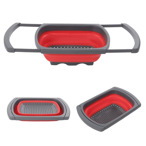 Colanders Strainers with Extendable Handles