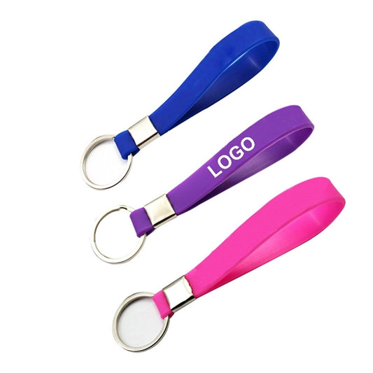Silicone Wristband Keychain