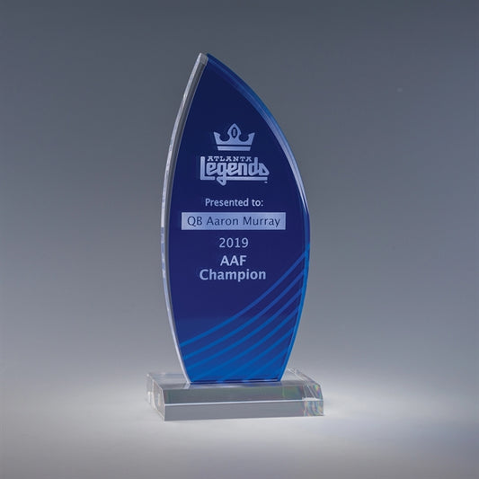 Flamma Blu Acrylic Award