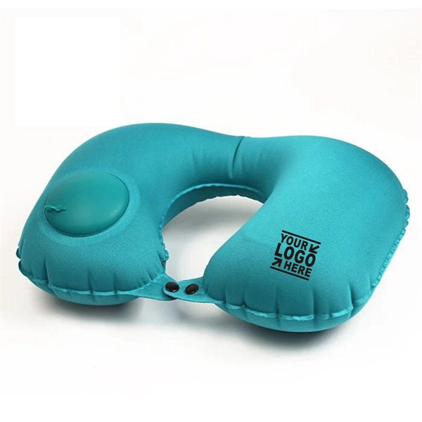 U-Shape Automatic Inflatable Travel Pillow
