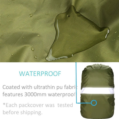 Waterproof reflecting backpack cover