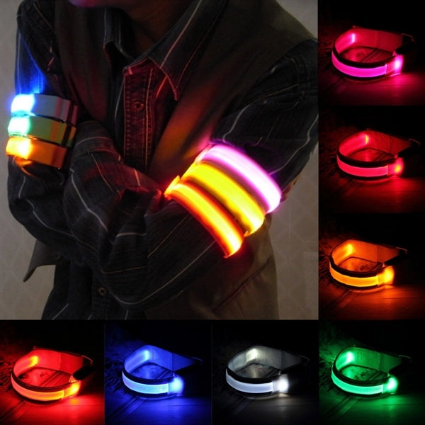 LED Armband Strap Safety Belt