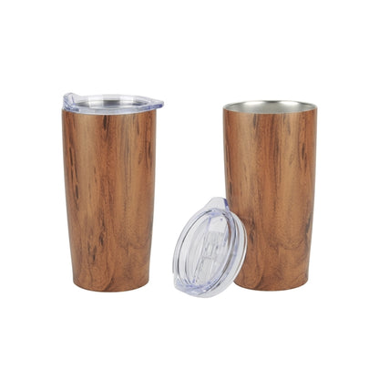 20 oz. Wood Tone Stainless Steel Tumbler