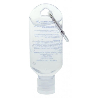 2 oz. Hand Sanitizer Gel with Carabiner
