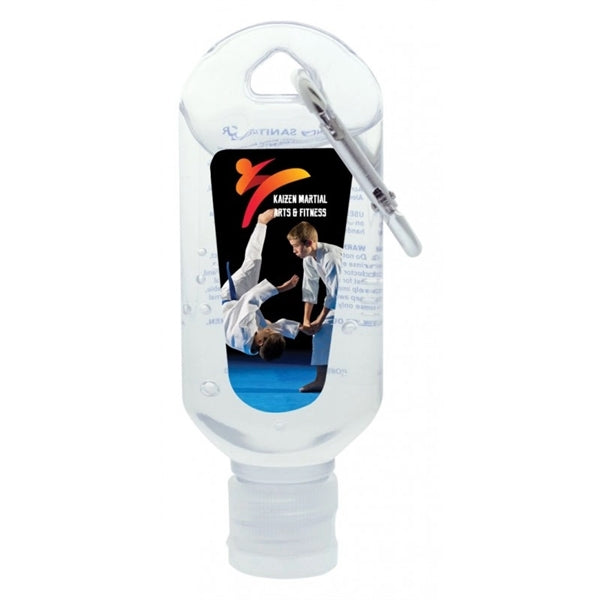 2 oz. Hand Sanitizer Gel with Carabiner