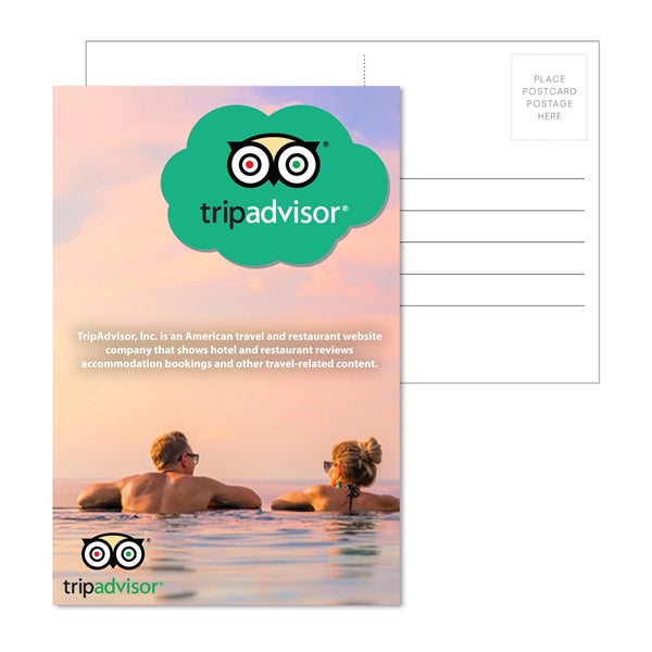 Post Card with Full Color Cloud Coaster