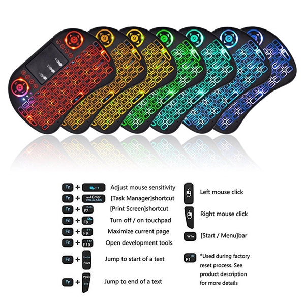 Mini wireless keyboard