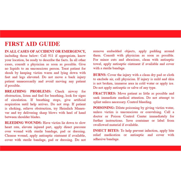 Up, Up and Away 27 Piece Advanced First Aid Travel Kit