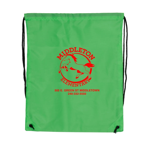 Ventoux 210D Polyester Drawstring Cinch Pack Backpack