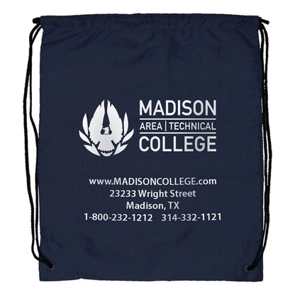 Ventoux 210D Polyester Drawstring Cinch Pack Backpack