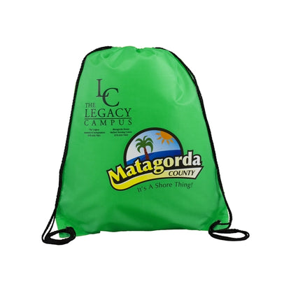 Ventoux 210D Polyester Drawstring Cinch Pack Backpack