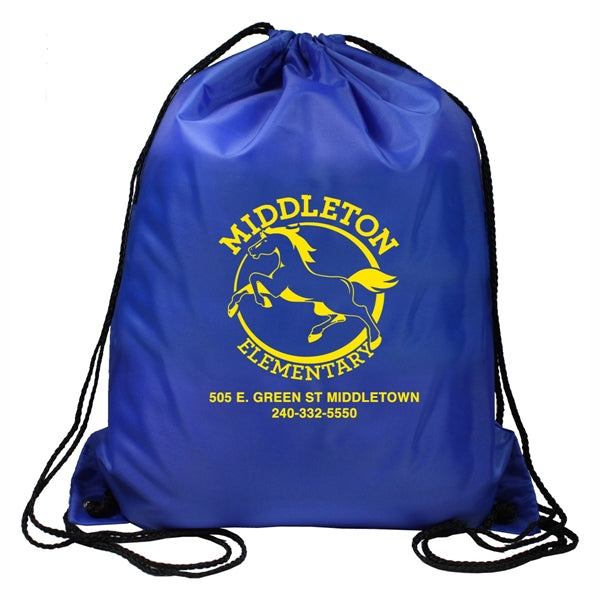 Ventoux 210D Polyester Drawstring Cinch Pack Backpack