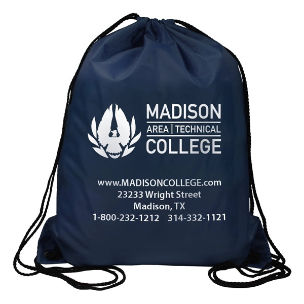 Ventoux 210D Polyester Drawstring Cinch Pack Backpack
