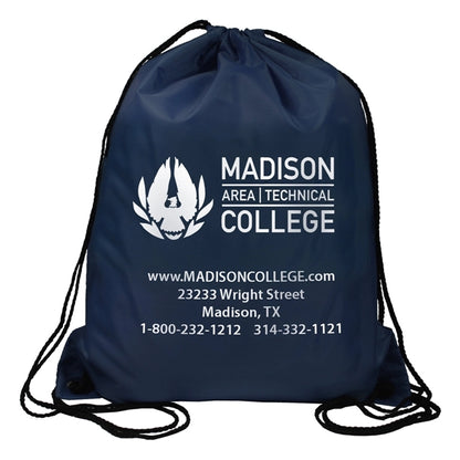 Ventoux 210D Polyester Drawstring Cinch Pack Backpack