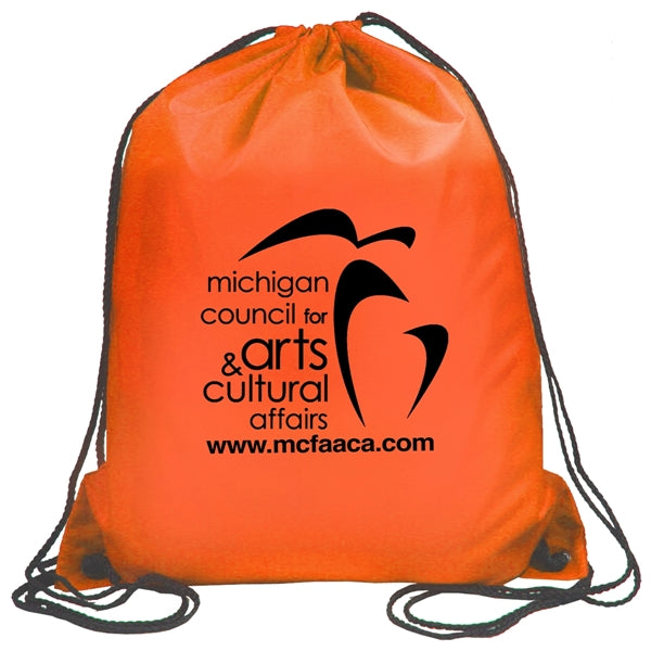Ventoux 210D Polyester Drawstring Cinch Pack Backpack