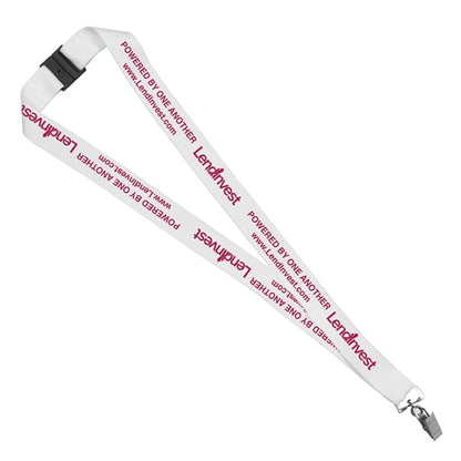 1" Import Air Ship Silkscreen Lanyard