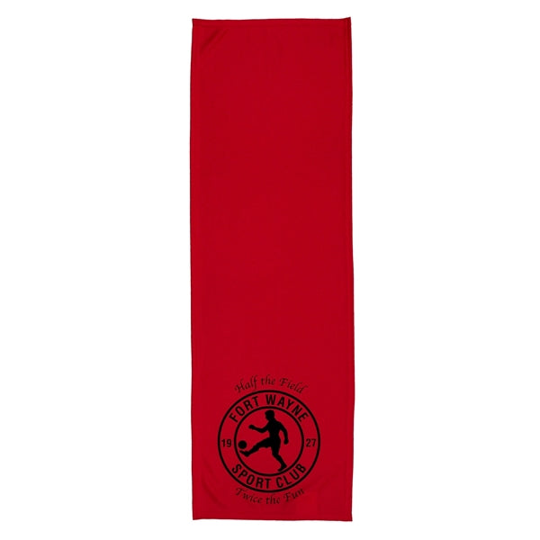 12" W X 36" H Recycled RPET Cooling Towel