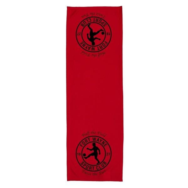 12" W X 36" H Recycled RPET Cooling Towel