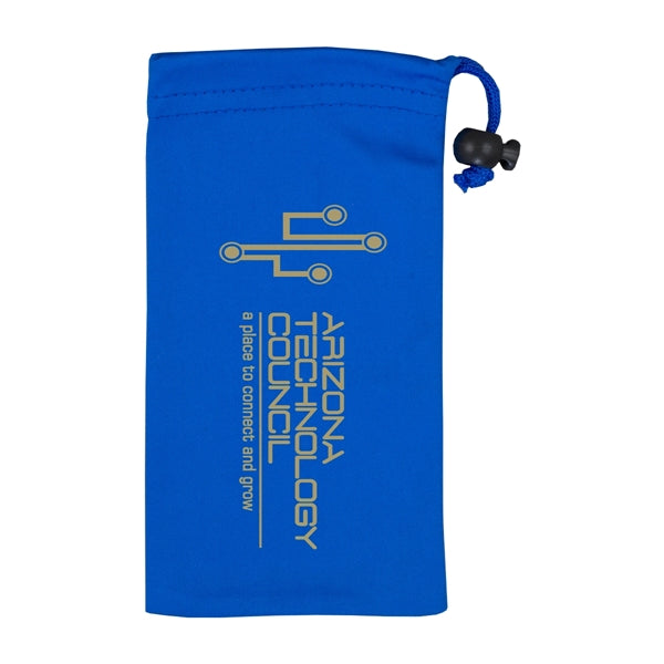 Clean-n-Carry Microfiber Drawstring Pouch For Cell Phones