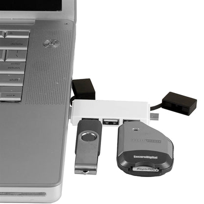 Freedom 2-in-1 3 Port Mini USB Hub with Type A & C
