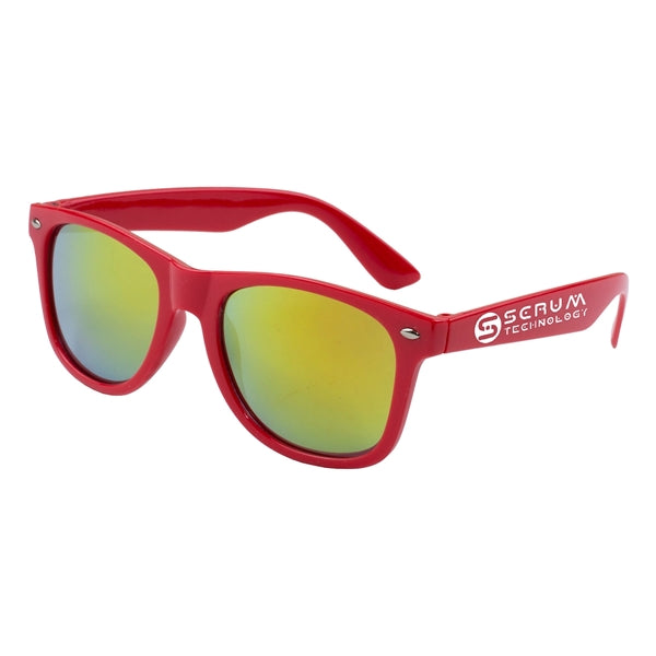 Clairemont Colored Mirror Tinted Sunglasses