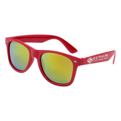 Clairemont Colored Mirror Tinted Sunglasses