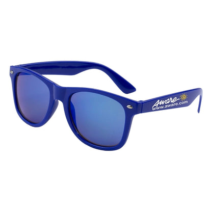 Clairemont Colored Mirror Tinted Sunglasses