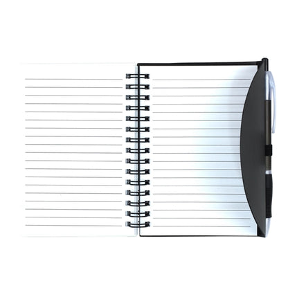 Cupertino Stylish Spiral Notepad Notebook with Matching Pen