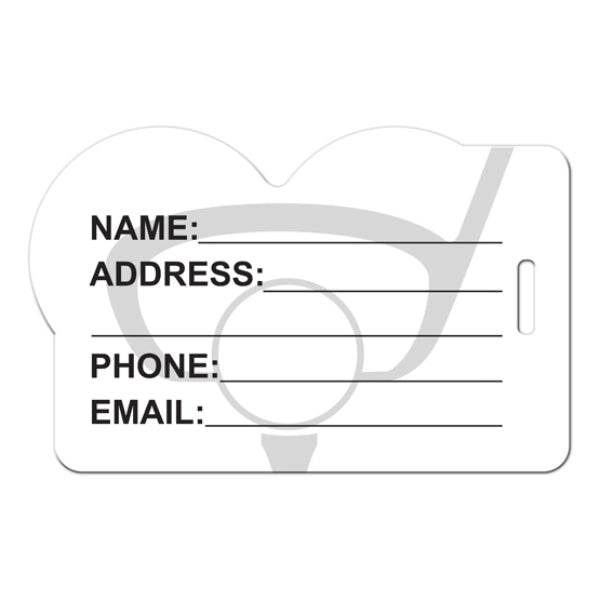 Golf Balls Luggage Tag