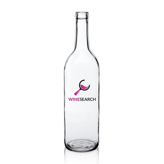 25 oz. Bordeaux Glass Wine Bottle