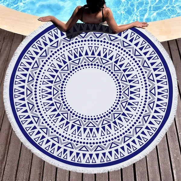60" Round Beach Towel