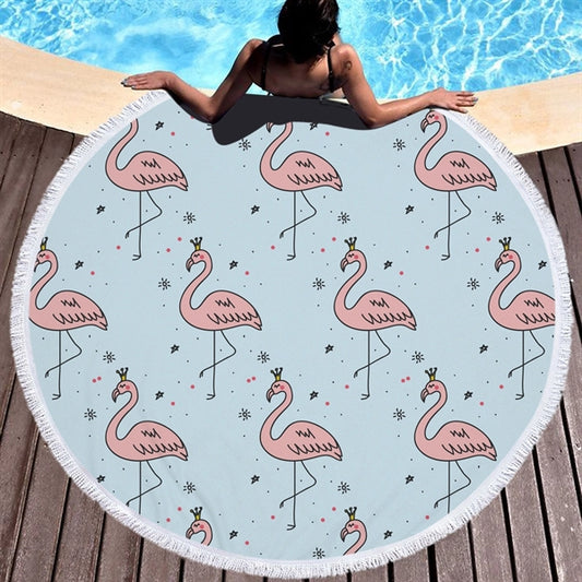 Flamingo  themed Beach Towel