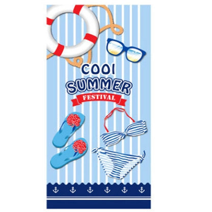 Full Color Printed Microfiber  Beach Towel