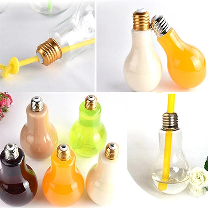 LED Glowing Bulb Drinking Bottle