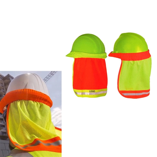 Site Hard Hat Sun ShadeWith Reflective Sunshade
