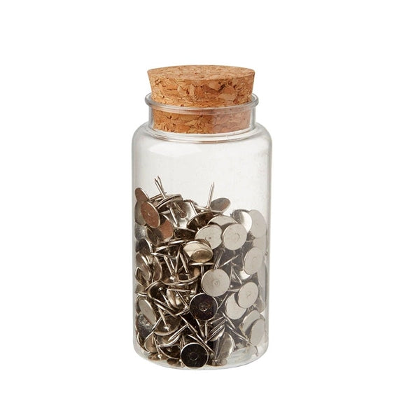 Push Pins in Jar