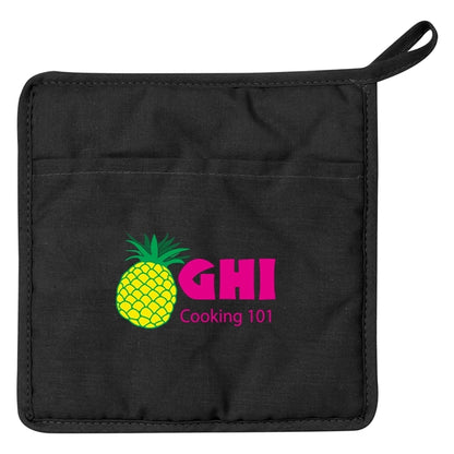 Quilted Cotton Canvas Pot Holder