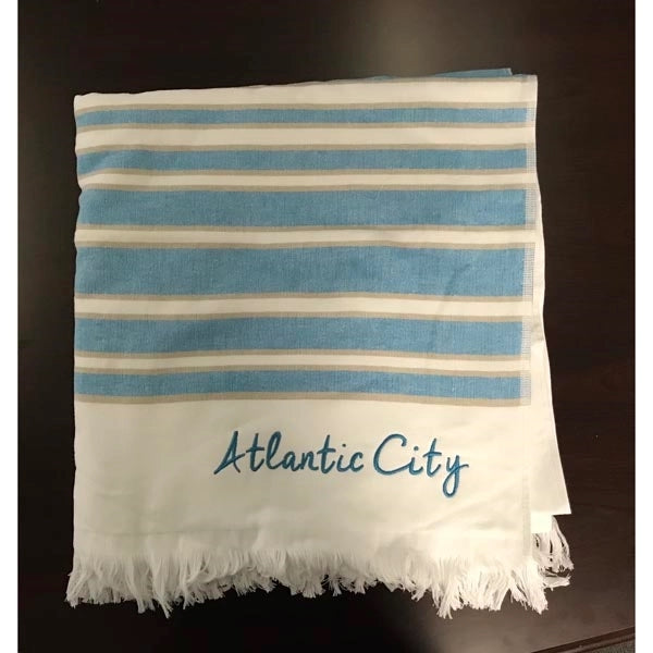 36x70 Turkish Beach Towel With Fringes