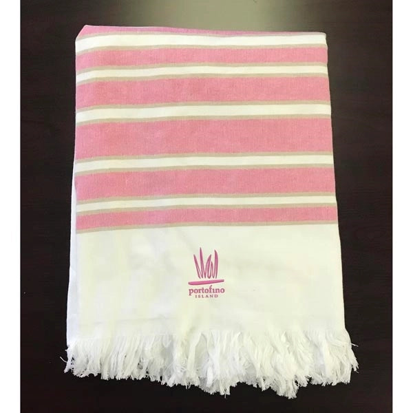 36x70 Turkish Beach Towel With Fringes