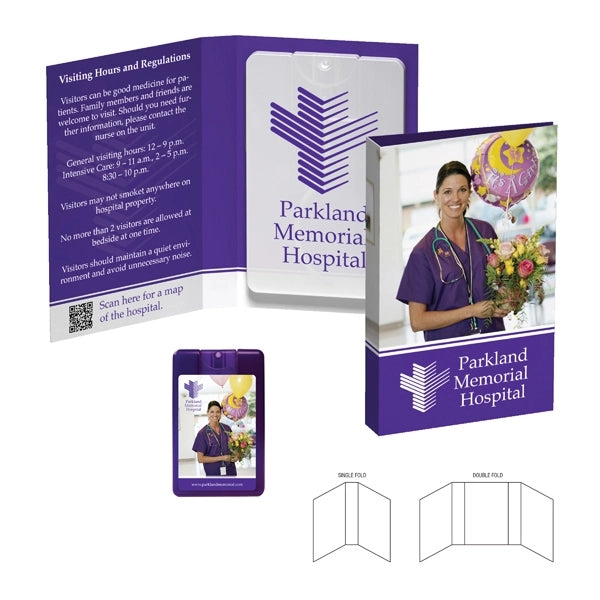 Awareness Tek Booklet with Sanitizer