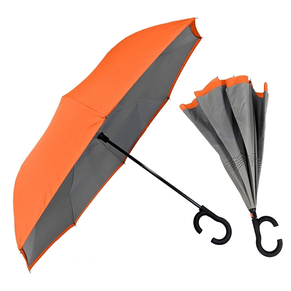 The ViceVersa Inverted Umbrella - Smartphone-Friendly Handle