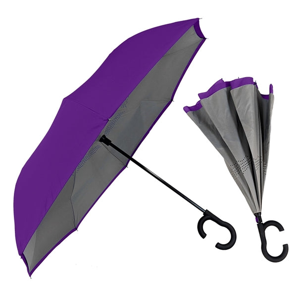 The ViceVersa Inverted Umbrella - Smartphone-Friendly Handle